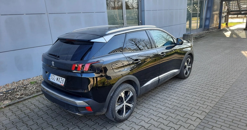 Peugeot 3008 cena 97000 przebieg: 44800, rok produkcji 2019 z Chełmek małe 232